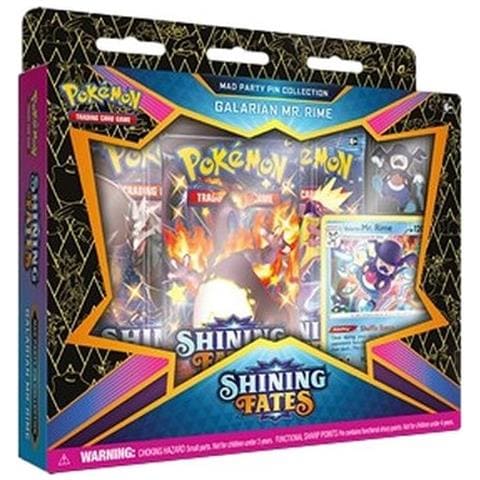 Pokemon Shining Fates: Galarian Mr. Rime Mad Party Collection - Foto 1