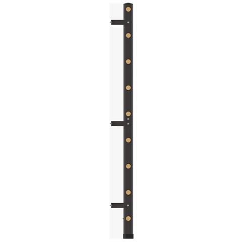 Spalliera Modulabile Di Design, Pioli In Legno Massello Ø 38,5 Mm, Distanza Pioli 220 Mm Jkv-sp Vertical Line - Foto 2