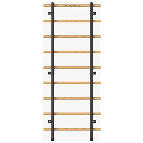 Spalliera Modulabile Di Design, Pioli In Legno Massello Ø 38,5 Mm, Distanza Pioli 220 Mm Jkv-sp Vertical Line - Foto 3