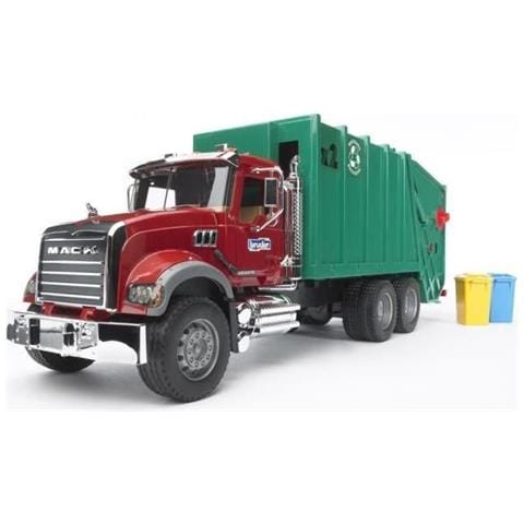 Camion Mack Granite Trasporto Rifiuti Verde 2812 - Foto 2