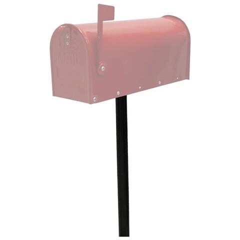 Palo Per Cassetta Postale Usa 152 Cm Verniciato Nero - Foto 3