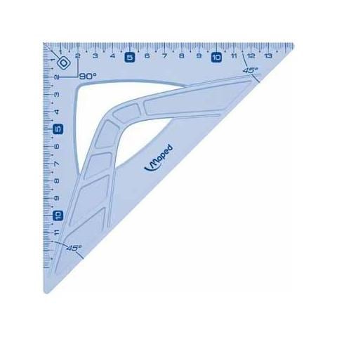 Squadra Trasparente Plastica 32 cm 242426 - Foto 1