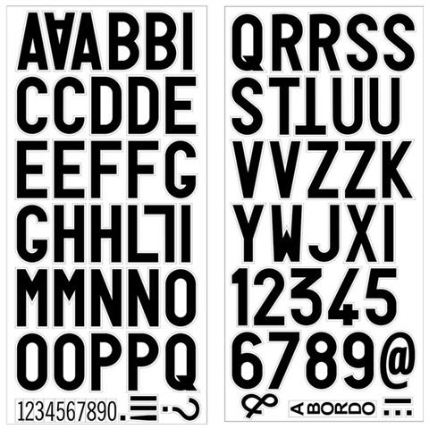 4R Kit Targa Auto Personalizzabile Con Lettere E Simboli - Ideale Per Auto, Barche O Esposizioni, Colore Azzurro - Foto 8