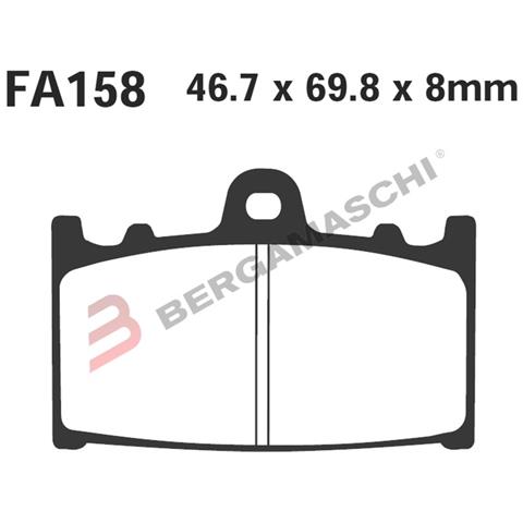 B1r R1815800 Pastiglie Hh Kawa Zzr - Suzukigsx-r 600 Fa158hh - Foto 1