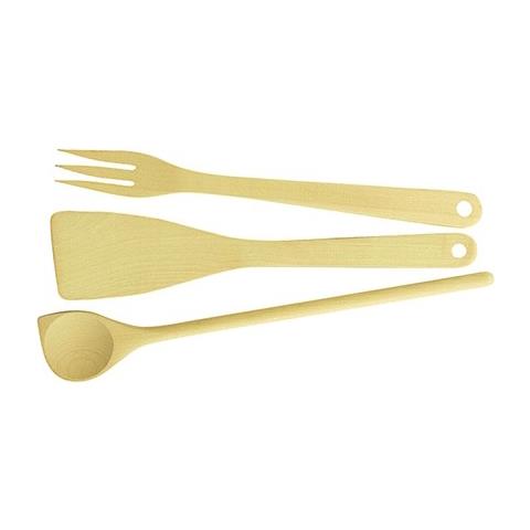 Set Cucchiaio, Pala E Forchettone - Art. 637418 - Linea 'woody - Foto 3