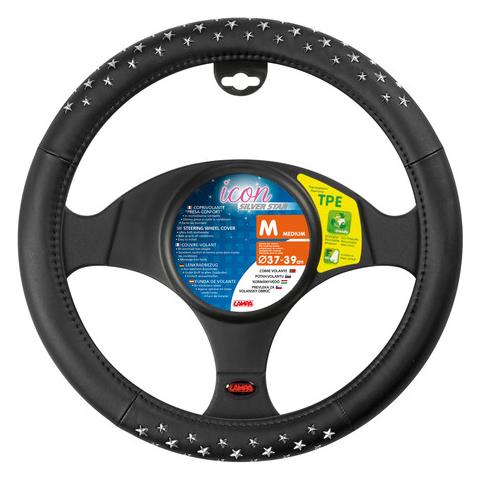 Coprivolante Icon Nero / arg. Misura M 37-39 Cm - Foto 1