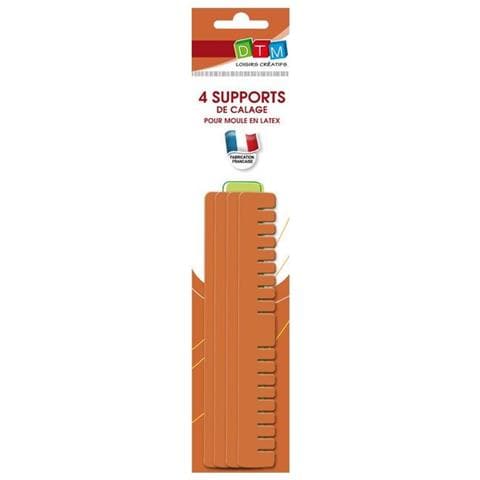 4 Supporti A Cuneo Per Stampo Candela O Lattice - Foto 4