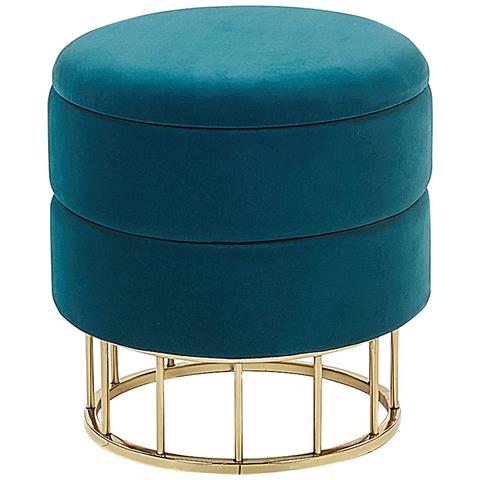 Pouf Contenitore Color Foglia Di Tè Elgin - Foto 18