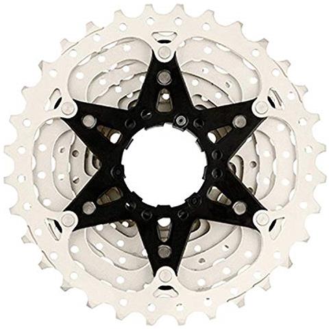 Ms, Ruota Libera 10v Unisex Adulto, Argento / nero, 11-28d - Foto 3