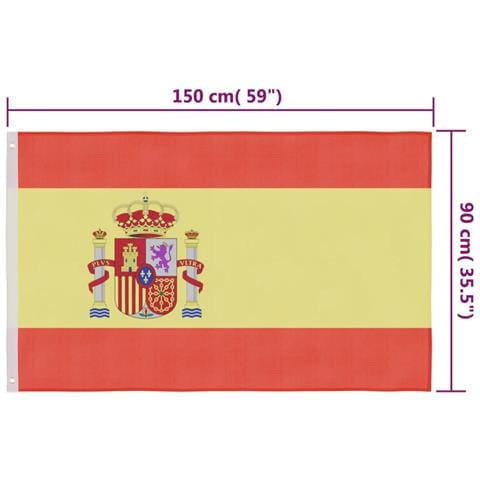 Bandiera Della Spagna 90x150 Cm - Foto 4