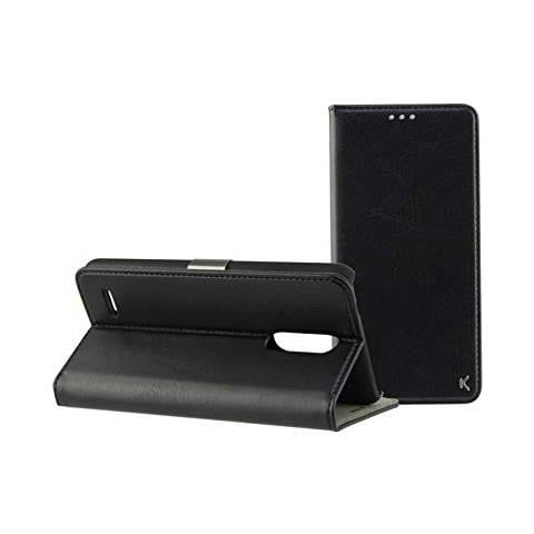 B4609fu20 - custodia Folio Standing Con Chiusura Magnetico Per Lg K11, Colore: Nero - Foto 1