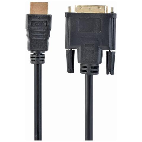 Cavo Cc-hdmi-dvi-10 (hdmi M - Dvi-d M; 3 M; Nero) - Foto 1