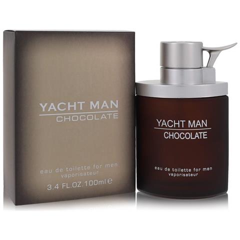 Yacht Man Chocolate By Eau De Toilette Spray 3.4 Oz (men) - Foto 1
