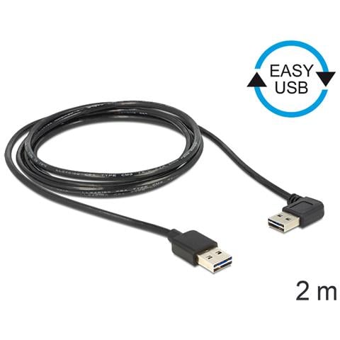 85557 Cavo Usb 2 M Usb 2.0 Usb A Nero - Foto 2