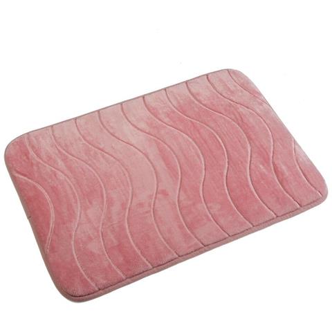 Tappeto Da Bagno Fernie Rosa Cotone (40 X 60 Cm) - Foto 1