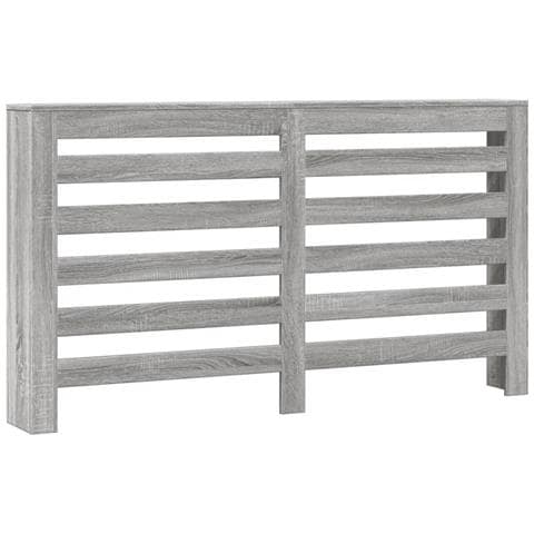 Copertura Termosifone Grigio Sonoma 149x20x82 Legno Multistrato - Foto 2