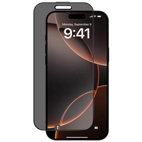 EEZBUY 3x Proteggi Schermo In Vetro Privacy Antispia Per IPhone 16 / 16 Plus / 16 Pro Max