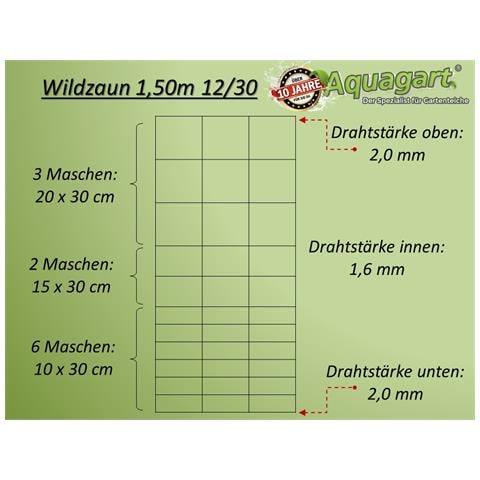 400m, Rete Di Protezione Da Animali Selvatici, Rete Per Zona Boschiva, Rete Pastorale, Rete Annodata 150/12/30 - Foto 2