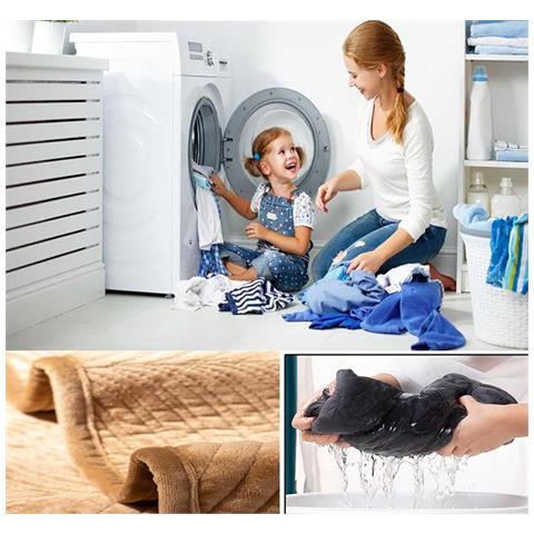 Federa Marrone Chiaro 45x45 Cm Impermeabile - Foto 2