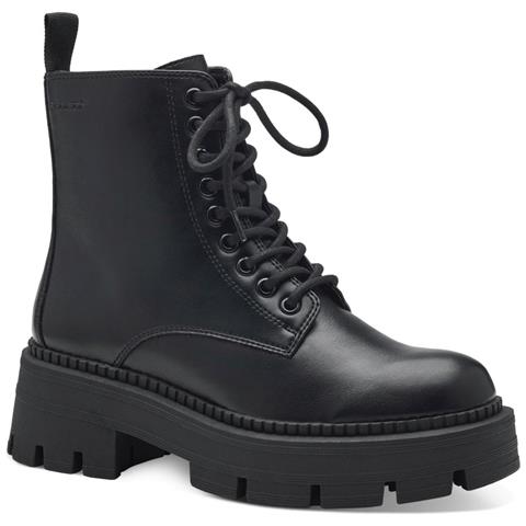 Black Casual Closed Booties Stivaletti Sintetico E Tessile Scarpe Donna Nero Eu 36, 1-25286-41 007 - Foto 1