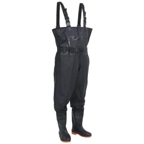 Wader con Stivali e Cintura Nero Taglia 38 - Foto 1