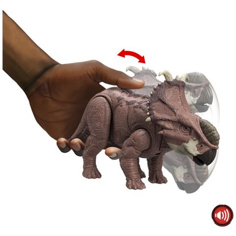 Pachyrhinosaurus Ruggito Feroce - Figura D'azione Htk72 - Foto 2