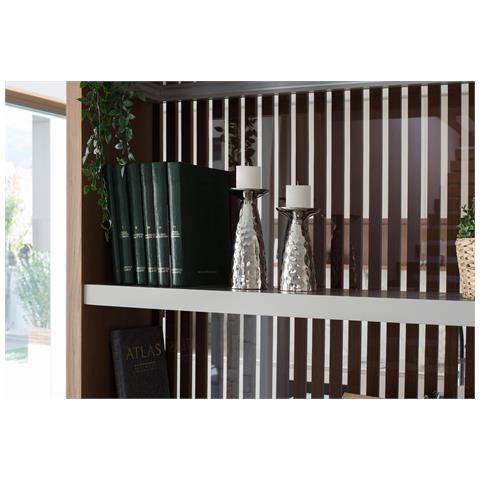 Set Di Due Candelabri Realizzati In Alluminio Lucido - Foto 2