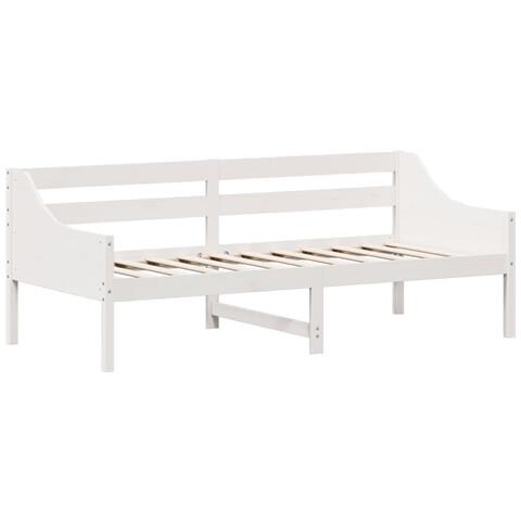 Lusso Casadino - Dormeuse Senza Materasso Bianca 90x200 Cm Legno Massello Pino - Foto 2