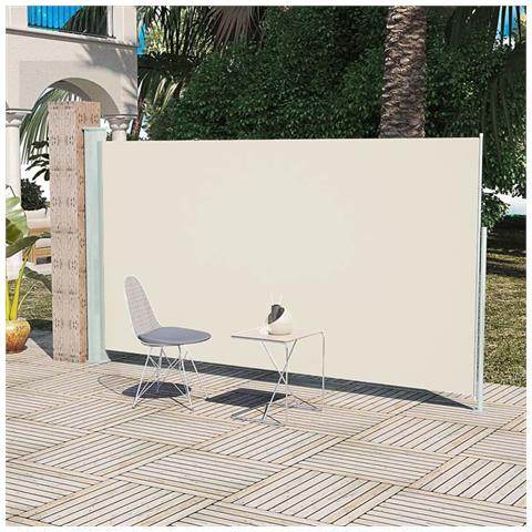 Tendalino Laterale Per Patio Terrazzo 160 X 300 Cm Crema - Foto 6
