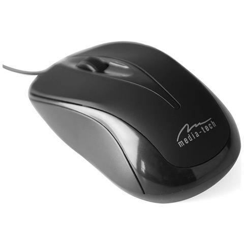 PLANO mouse Ufficio Ambidestro USB tipo A Ottico 800 DPI - Foto 2