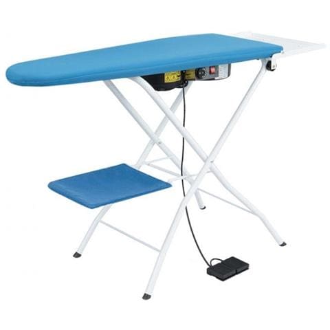 EOLO Asse da Stiro Professionale AS05 V6 Piano Riscaldato Aspirante Soffiante 112x42 cm Stabile Richiudibile Termostato Regolazione Temperatura Altezza Regolabile - Foto 1