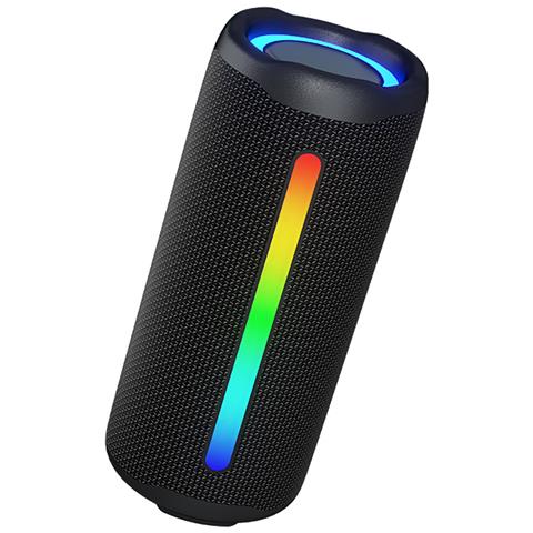 Altoparlante Bluetooth Wireless Con Luce Rgb Nera - Foto 1
