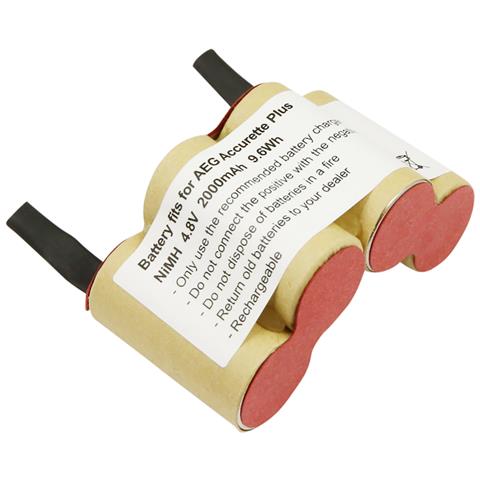 Batteria Per Aspirapolvere Aeg Accurette Plus Nimh 4.8v 2000mah 9.6wh - Foto 1