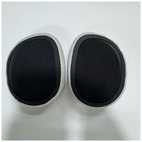 Cuscinetti Auricolari Di Ricambio In Tessuto Compatibili Con Logitech G G522 - Confezione Da 2 Grey+white - Foto 5
