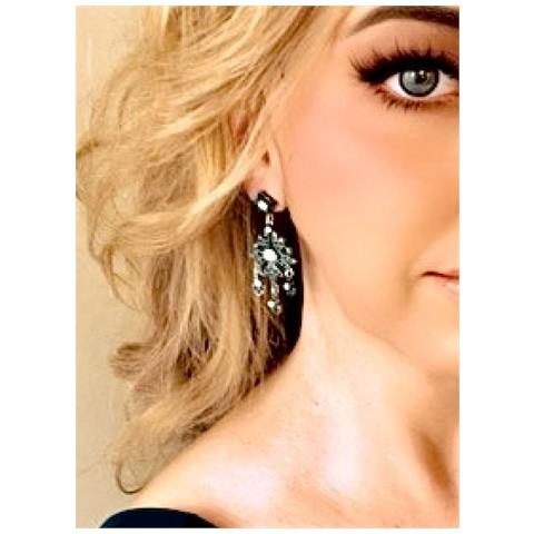 Ciondolo Lungo Multicristallo Sw E Argento 925 10µ T2 - Foto 5