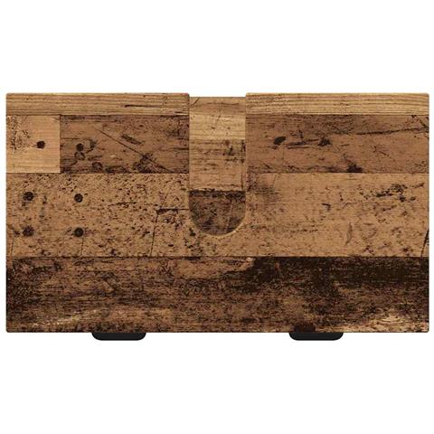 Set di mobili per il bagno con cassetto con porta Legno vecchio - Foto 9