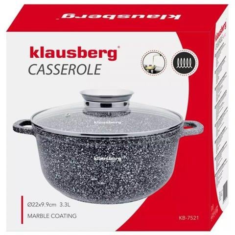 KB-7521 Pentola in marmo da 3,3 l, compatibile con l'induzione - Foto 5