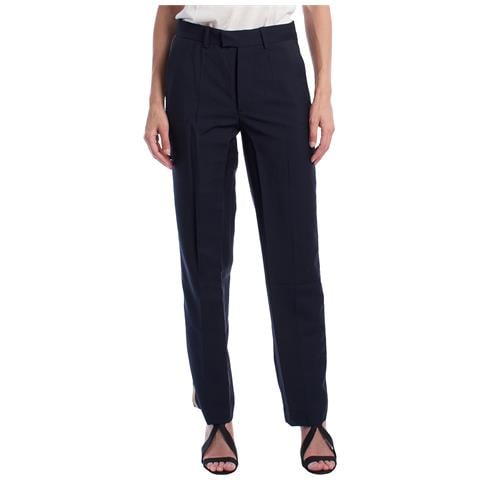 Pantaloni Dritti Da Donna Con Pieghe Wjct0102f - Foto 1