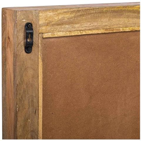 Specchio In Legno E Vetro Bianco 60x6x87 - Foto 8