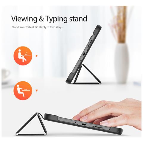 Cover per Redmi K Pad - Pelle /PU, Nero - Foto 4