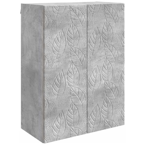 Mobiletto a muro Grigio Cemento 66 x 34,5 x 90 cm - Foto 1