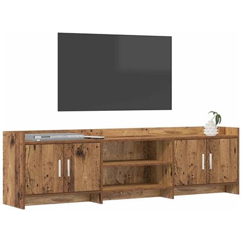 Mobile TV 168 x 33 x 47 cm Legno antico Legno ingegnerizzato - Foto 2