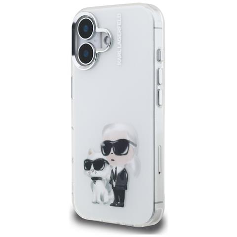 Custodia Bianca Per Iphone 16 Karl Lagerfeld - Foto 2