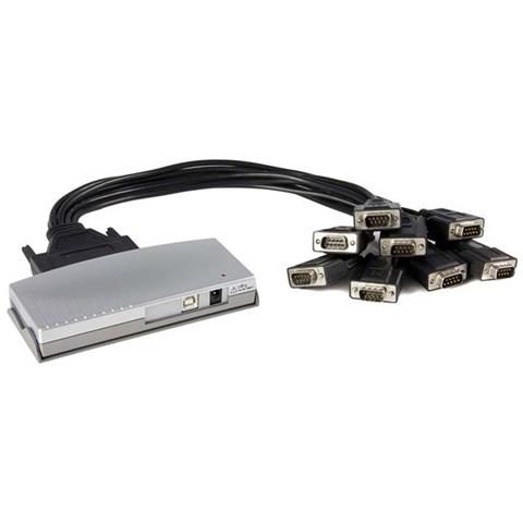 Hub adattatore USB a seriale DB9 RS232 8 porte - Foto 2