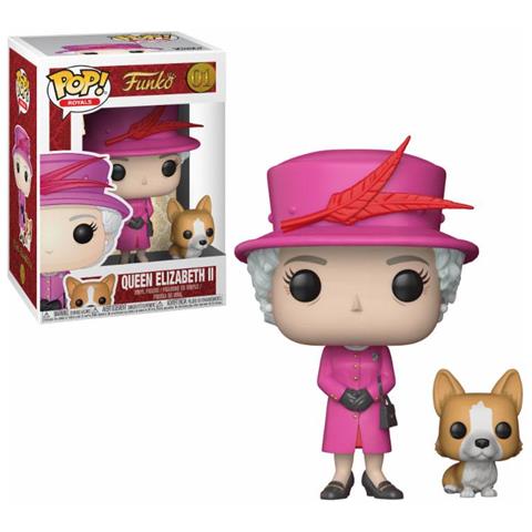 Famiglia Reale Pop Royals Vinile Figura Regina Elisabetta Ii 9 Cm - Foto 3