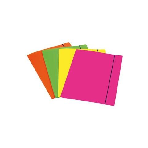 Cartellina 3 Lembi A5 Con Elastico Monocromo - Foto 1