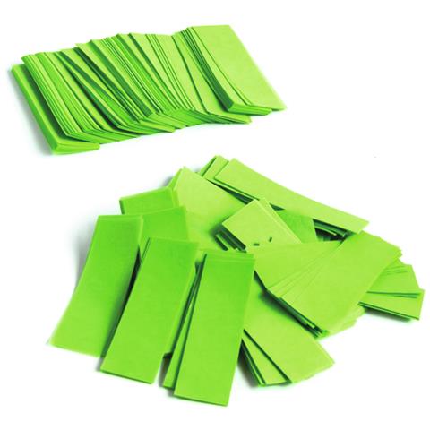 Slowfall Confetti Rectangular 55x18mm, Light Green, 1kg - Foto 2