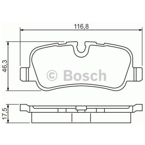 Kit Pastiglie Freno 0986494148 - Foto 3