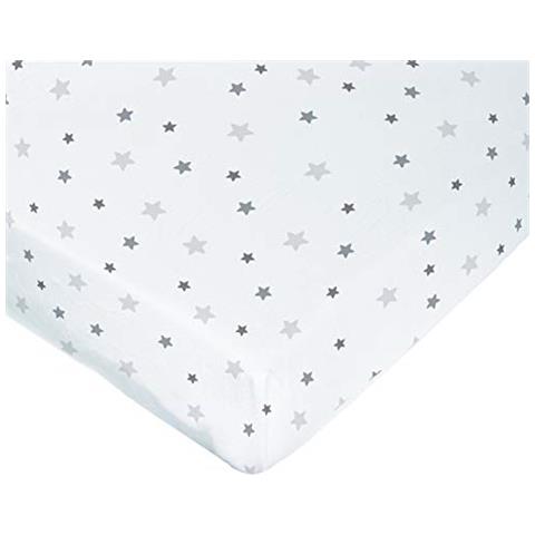 Poyetmotte Impermeabile Con Angoli Elasticizzati 60 X 120 Cm, Grigio Stelle - Foto 1