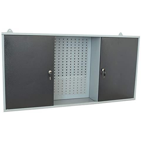 Armadio /armadietto Porta Utensili Pensile 2 Ante Dimensioni Cm 120x20x60 - Foto 1